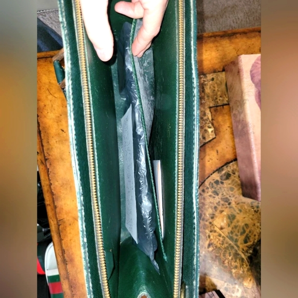 Project Vintage LV Green briefcase - Picture 4 of 9